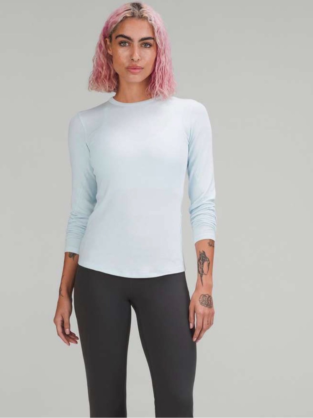 Lululemon Hold Tight Long Sleeve Shirt
Powder Blue✨ - Picture 2 of 11
